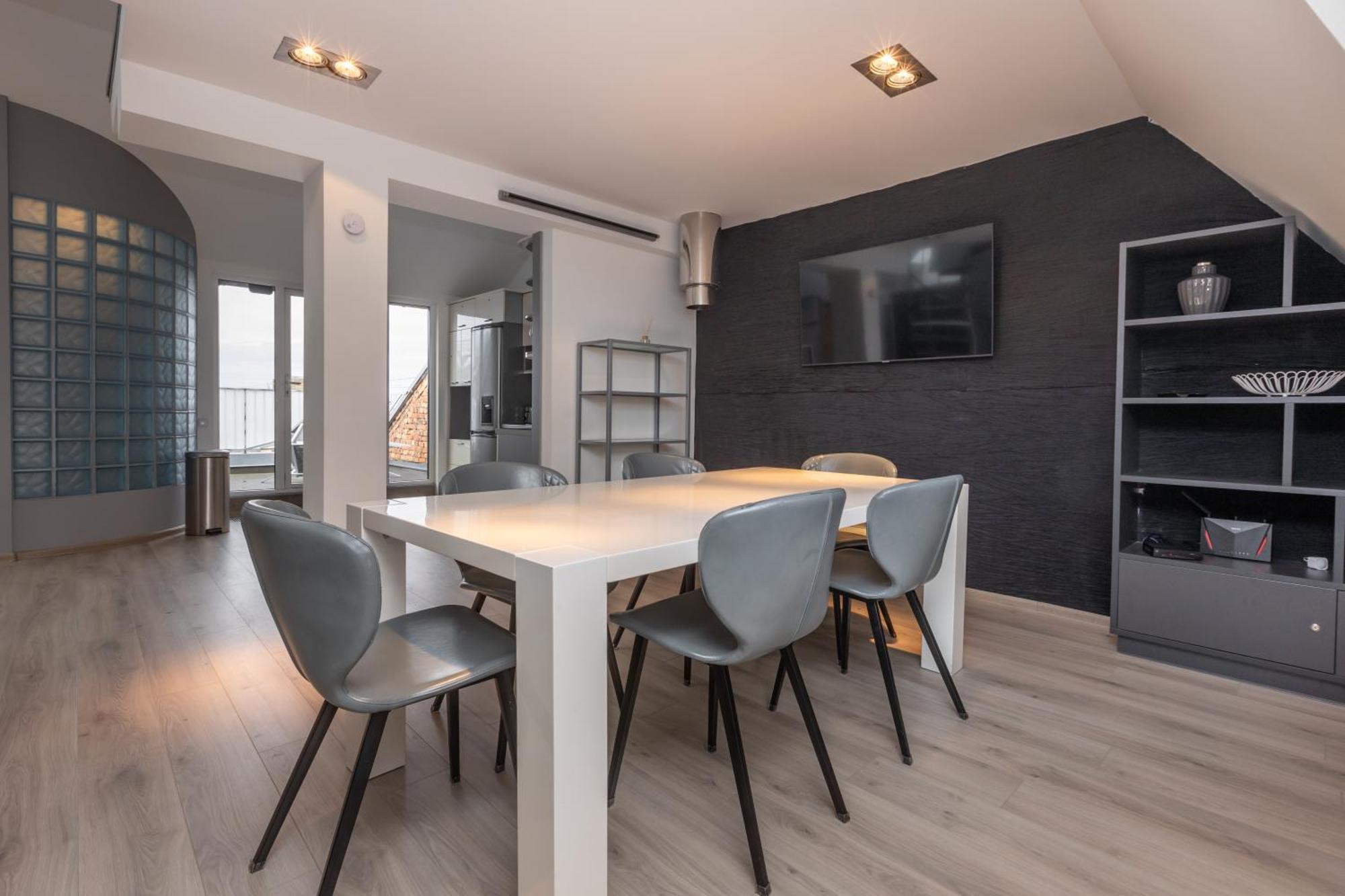 Penthouse Apartment With Terrace Riga Kültér fotó
