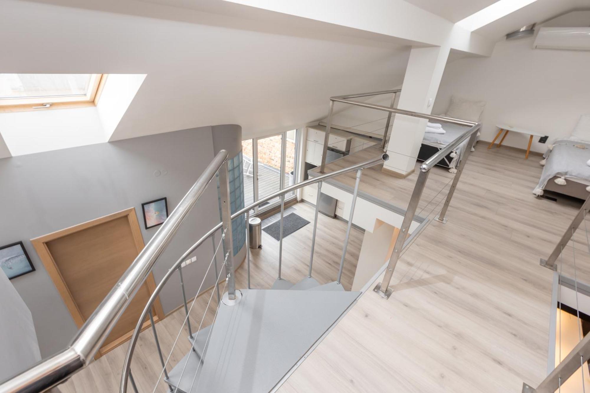 Penthouse Apartment With Terrace Riga Kültér fotó