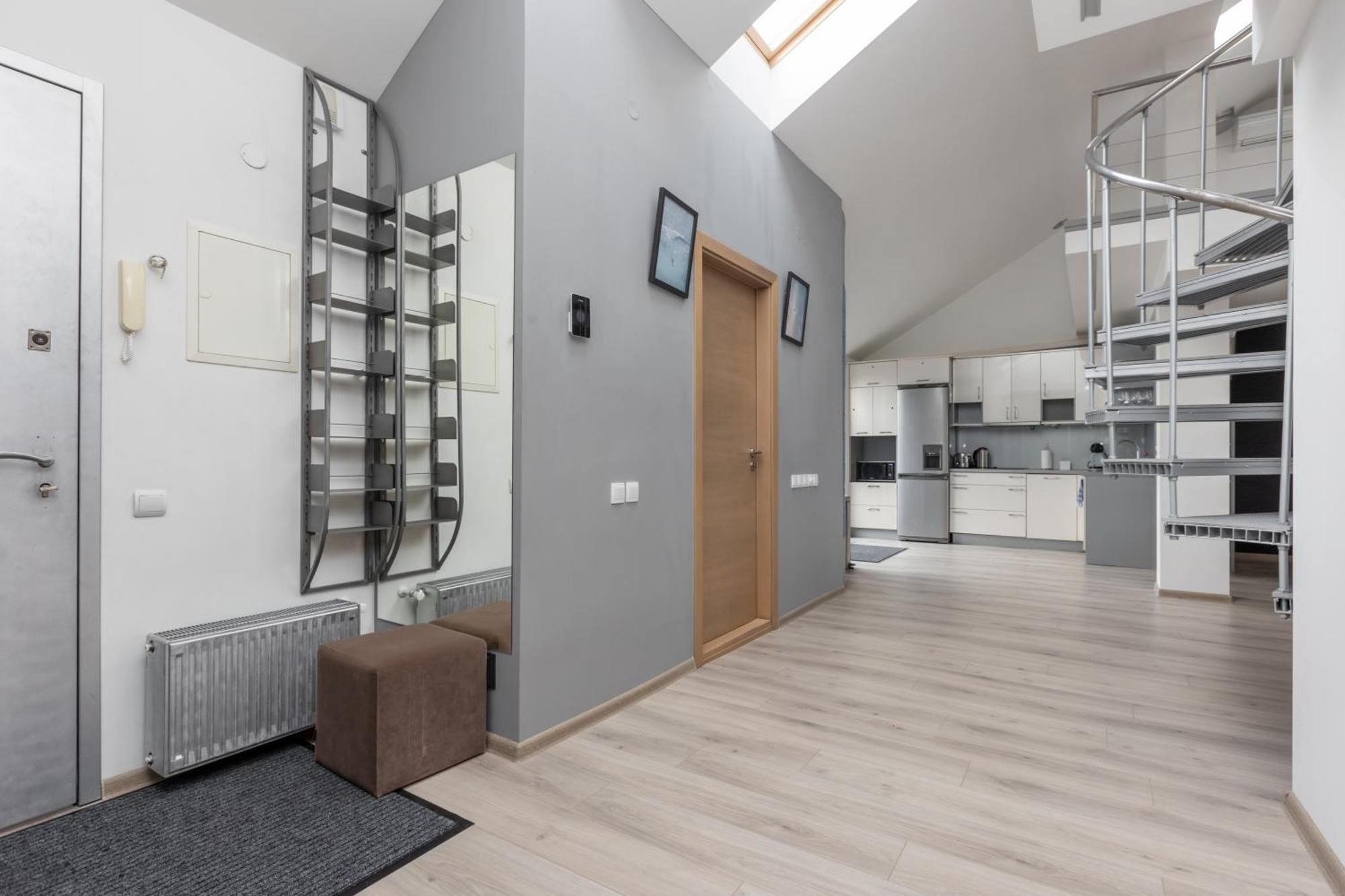 Penthouse Apartment With Terrace Riga Kültér fotó