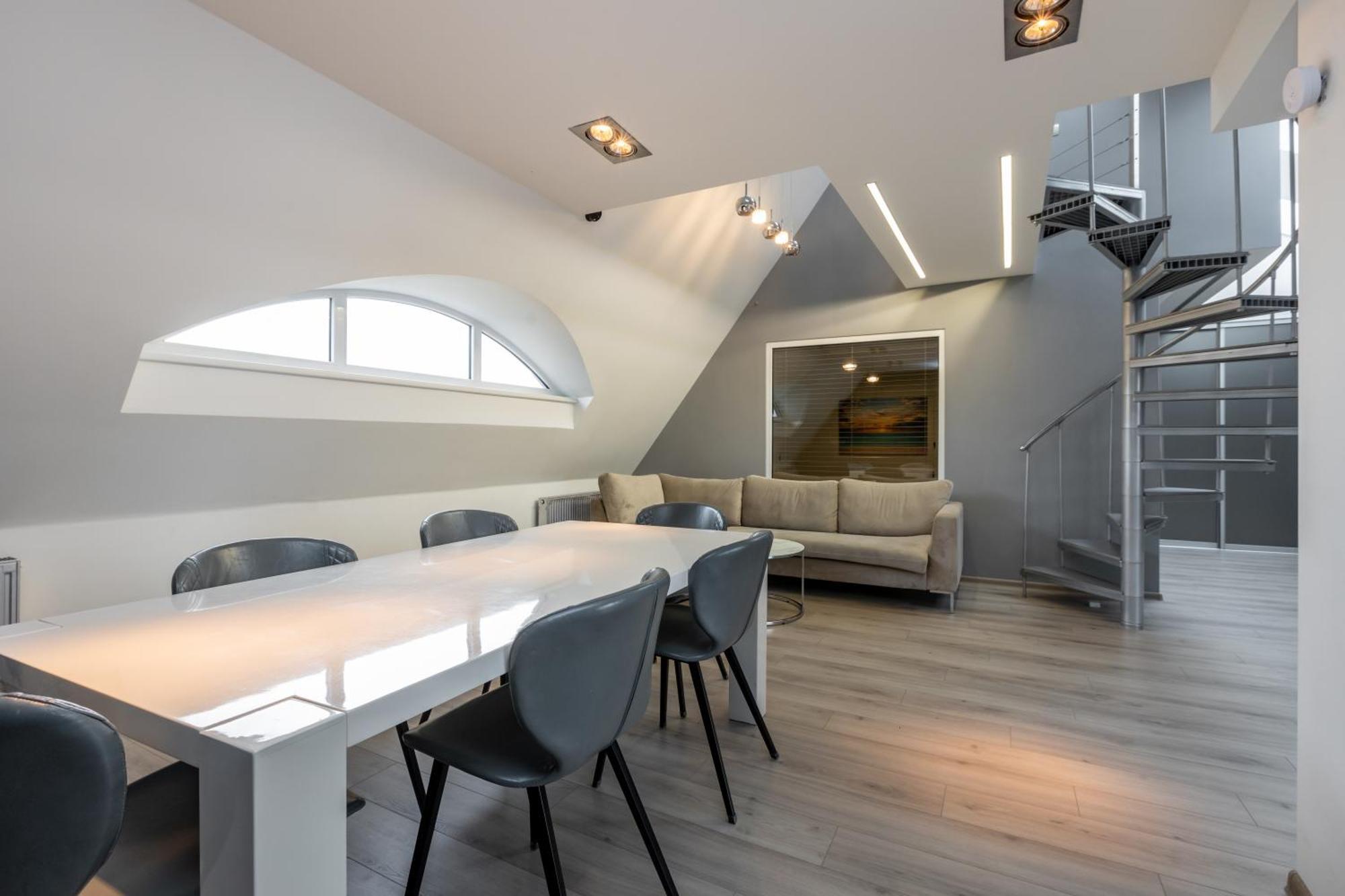 Penthouse Apartment With Terrace Riga Kültér fotó