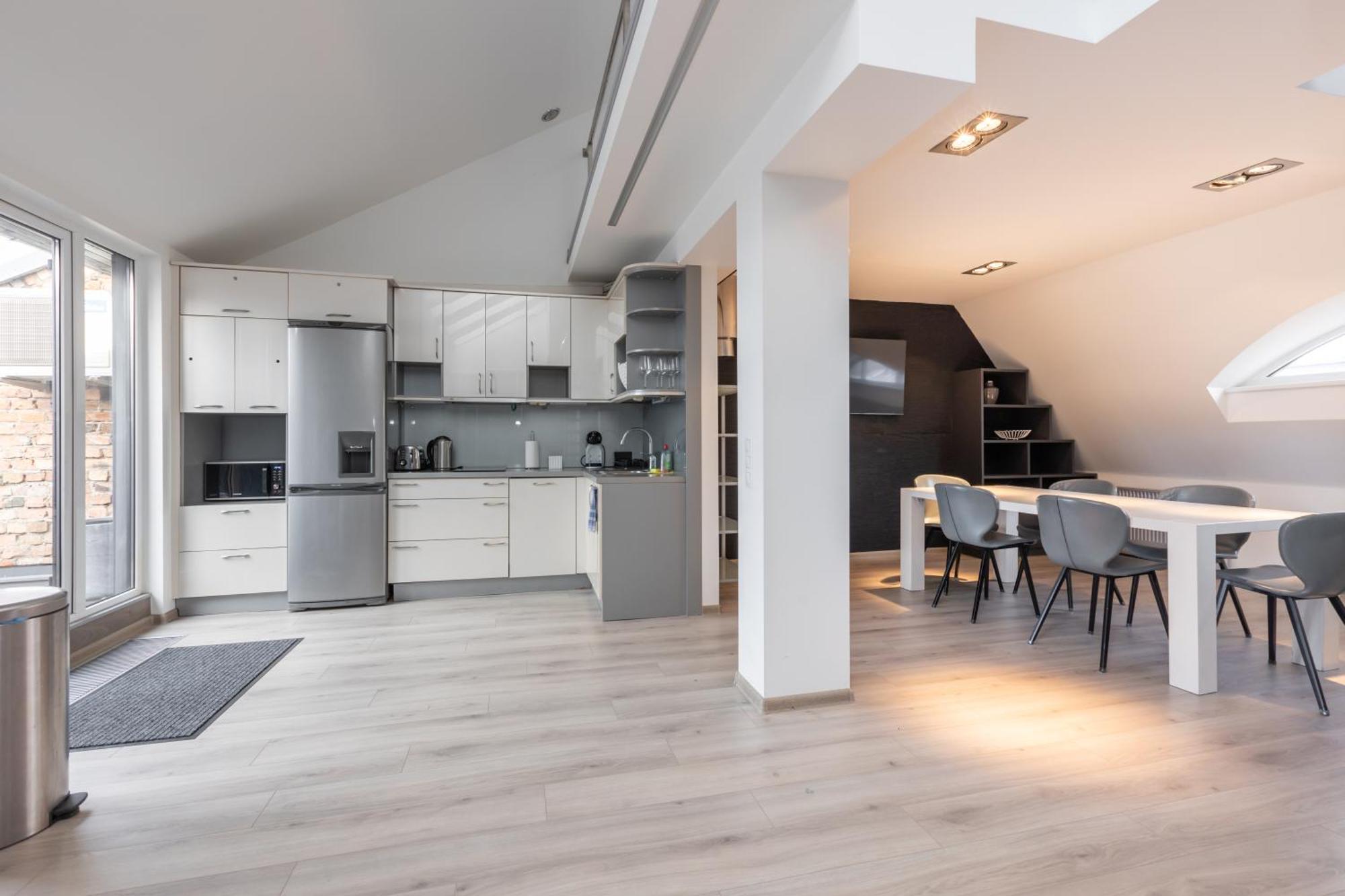 Penthouse Apartment With Terrace Riga Kültér fotó