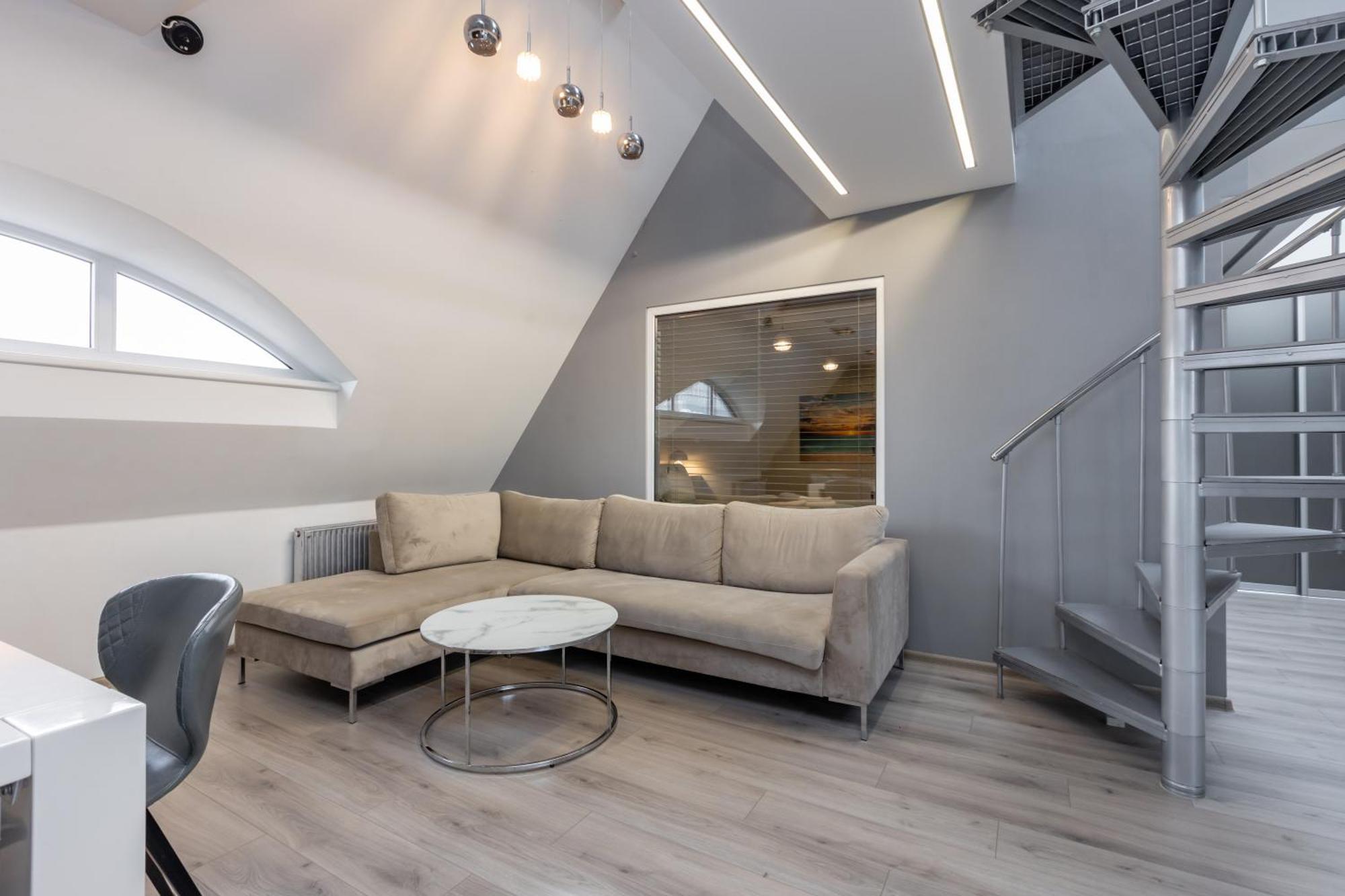 Penthouse Apartment With Terrace Riga Kültér fotó